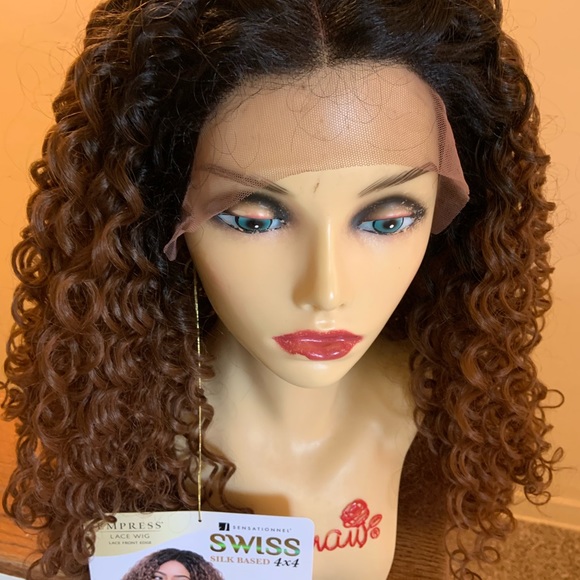 Two wigs!!!! Sensationnel KELLY T1B/30 Janet Collection SIERRA  DR1B/DRKCHOCOC - Picture 9 of 12